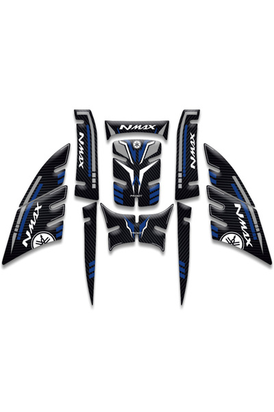 PROMOT YAMAHA NMAX MOTORSİKLET AKSESUAR TANK PAD SET (2021/2024) 01