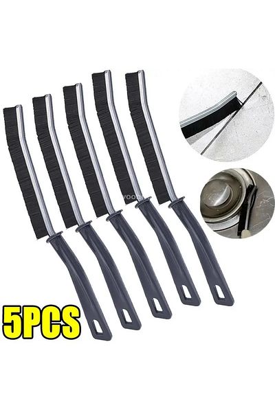 Choice 5pcs Crevice Cleaning Brush Window Bedroom Floor Line Cleaning Brush Kitchen Tile Dead End Bristle C