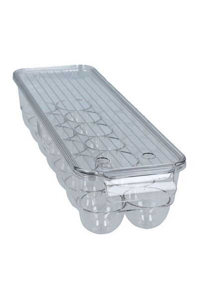 Felli Plastic Stackable Refrigerator Egg Holder with Cover Medium