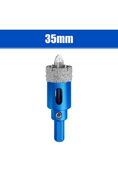 SHENSEN 35 1pcs 18-110mm Diamond Coated Drill Bits Set Ceramic Tile Hole Saw With Position Drill For Glass M