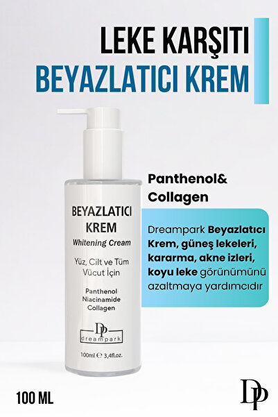 DREAMPARK Beyazlatıcı Leke Kremi, Aydınlatıcı Ve Besleyici, Collagen Ve Niaci...
