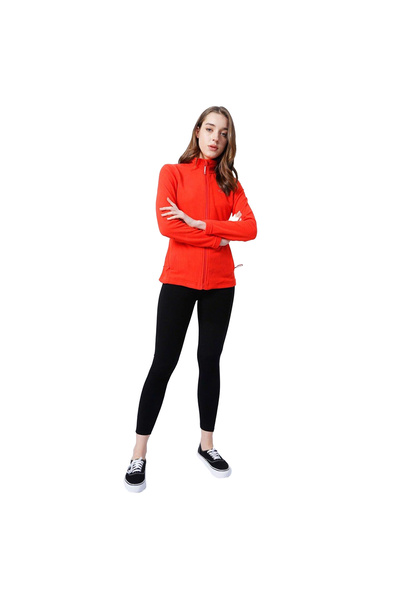 Roxy Fleece pentru femei Pace FZ Red FLEECE PENTRU FEMEI TERJFT07043