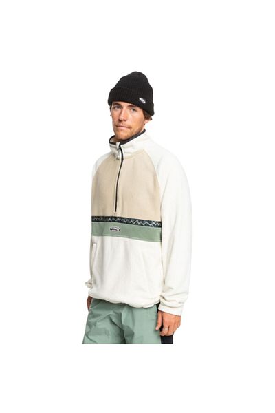 Quiksilver Champagne Powder Fleece Ανδρικό Μπεζ Fleece Ανδρικό Fleece Eqyft04978