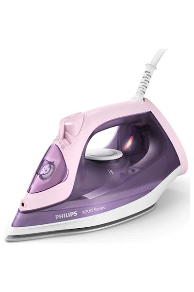 Philips Fier de calcat Philips DST3020/30, 2200 W, 300 ml, debit abur 35 g/min, jet de abur 160 g, Alb-Mov