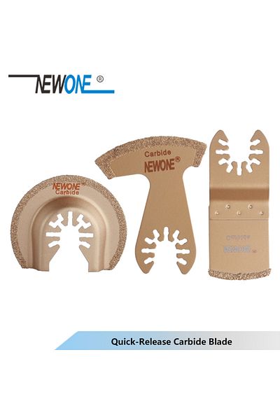 NEWONE Kit2 Quick Release Change Oscillating Tool Saw Blades Carbide Grinding Blades For Multi Tool