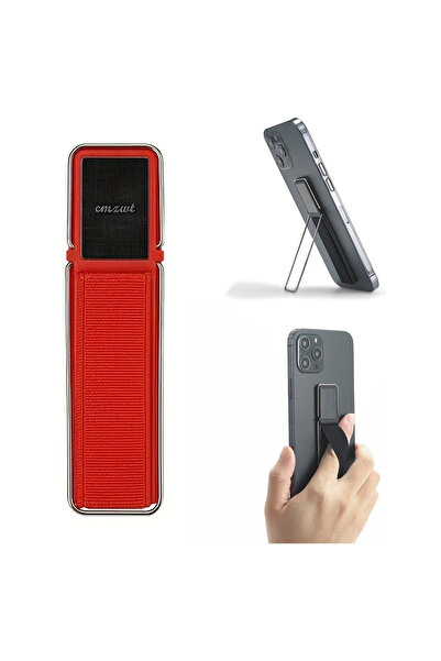 Microcase Unıversal Telefon Arkası El Parmak Tutucu Metal Mıknatıslı Standlı ...