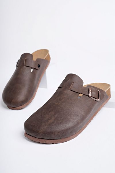 POLOMİA Nicky Unisex - Άνετες καθημερινές παντόφλες εσωτερικού χώρου με ανατομική κλειστή πόρπη Cool Eva Sole