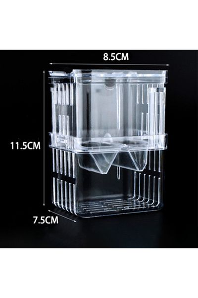 Choice Small Aquarium Fish Breeder Box Durable Betta Fish Tank Fish Breeding Isolation Box Hatching Incubat