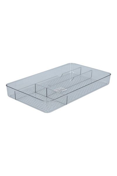 Felli Plastic Easy to Clean No Slip Fridge Storage Organizer