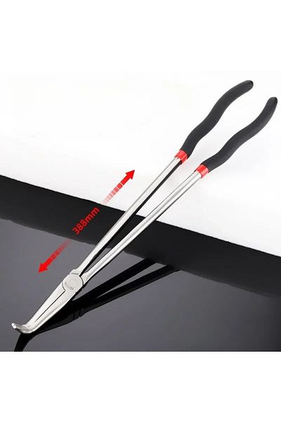 Choice 1pc 90 Degree 1set 16inch Multi-purpose Long Nose Pliers Straight Needle Nose Pliers 25 / 45 Degree