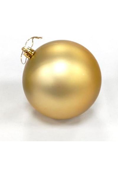 STOREMAX Efshopx New Year's Ball 6 Pack Gold 8 Cm. New Design 1002192