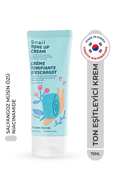 farmskin Snail Tone Up Cream Cilt Ton Eşitleyici Salyangoz Krem Aydınlatıcı E...