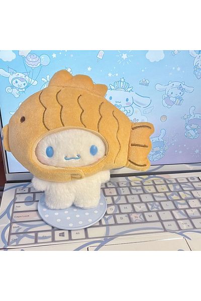 Choice 14cm 14cm Sanrio Cinnamoroll Kawaii Stuffed Plushie Taiyaki Doll Cartoon Cute Plush Doll Doll Send F