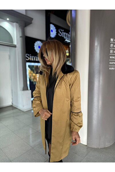 NO NAME İs21K5102 İmza Kürk Yaka Kap