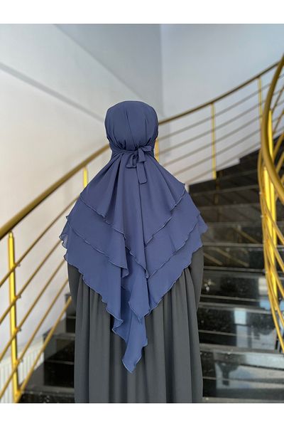 MODA Hijab Chiffon Soufflé with Ready-Made Veil