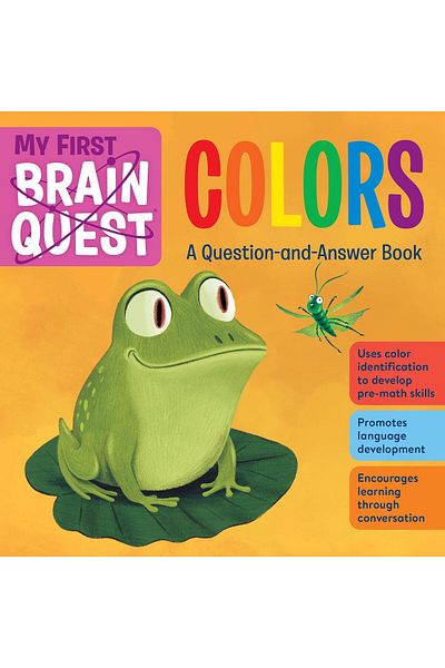 Workman Publishing My First Brain Quest Colors |   Children's Book Teaching English Colors for Ages 0-4