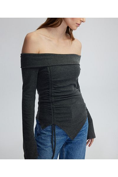 İpekyol Tricou cu cordon reglabil
