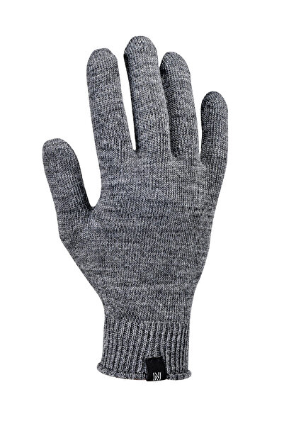 NORFOLK Bıbury 70% Merino Wool Gray Gloves 1 Pair