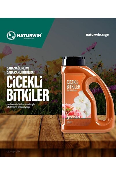 Naturwin Garden Çiçekli Bitkiler Sıvı Bitki Besini 600 ml