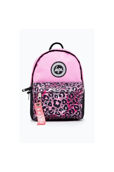 Hype Pembe & Siyah Animal Pocket Mini Sırt Çantası Twlg-945_1sz