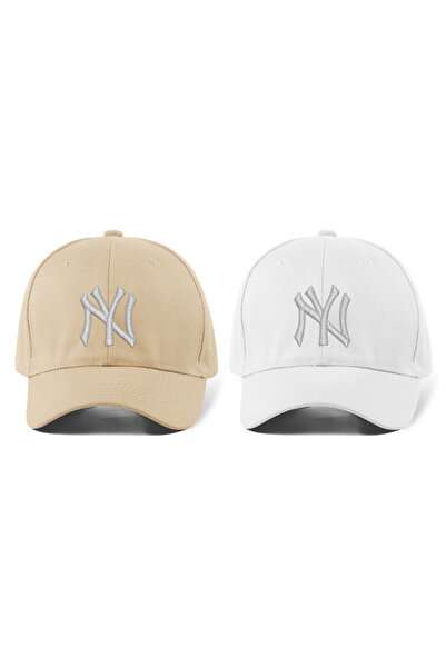 QUATEX NY Нью-Йорк Унісекс комплект з 2 вишитих кепок