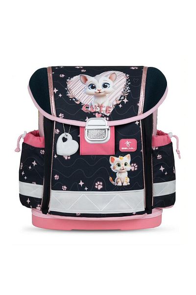 Belmil Cute Kitten Ergonomic School Bag 403-13/Ag