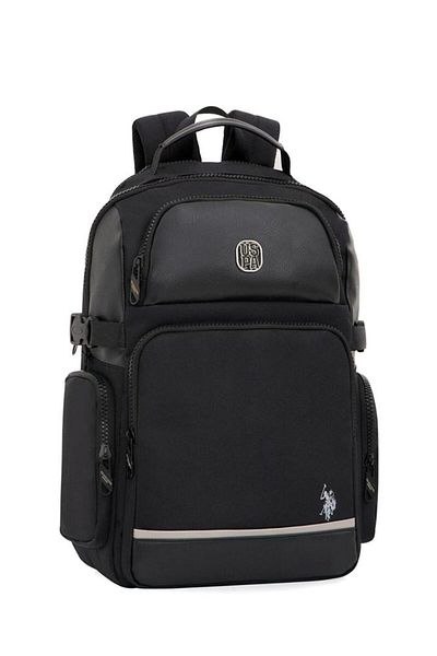 U.S. Polo Assn. U.S. Polo AssnBlack Unisex Backpack Plevr23632