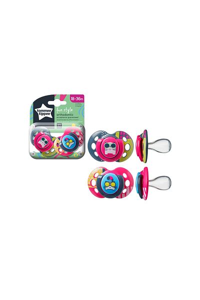 tommee tippee Fun Pacifier 2 Pack 18 - 36 Months