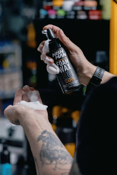 NISHMAN Saç Şekillendirici Köpük Wax Hacim Verici Bukle Belirginleştirici - 150 ml