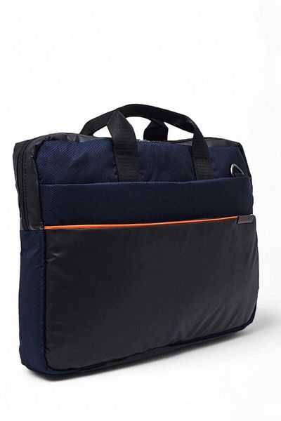 Pierre Cardin Navy Blue Fabric Unisex Laptop & Χαρτοφύλακας 01τμχ 001152