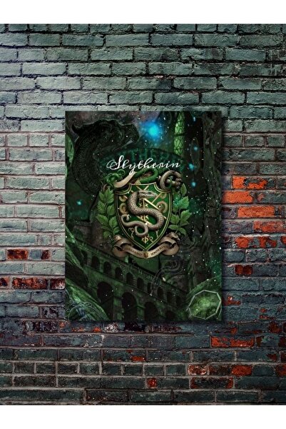ZNC Slytherin - HarryY Potter - Film & Dizi Posterleri, Özel Tasarım Kağıt Poster, Duvar Sanatı