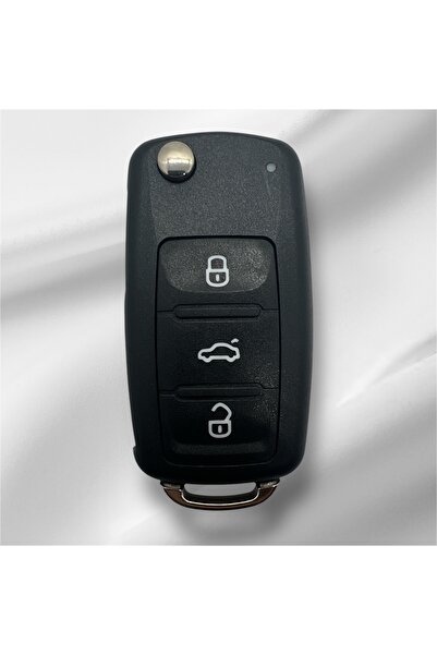 LUXE AKSESUAR Volkswagen Uds Golf Jetta Passat Polo Τηλεχειριστήριο με 3 κουμ...
