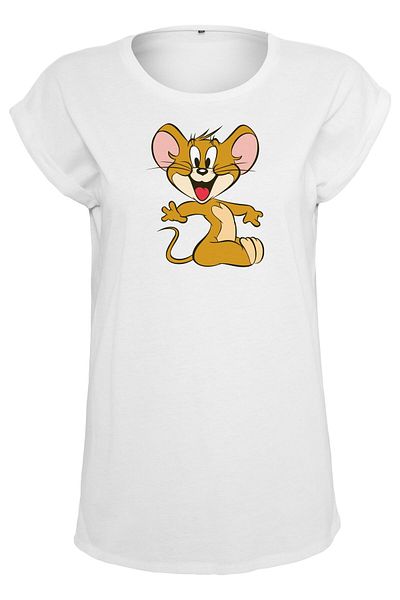 Merchcode Damen Ladies Tom & Jerry Mouse Tee
