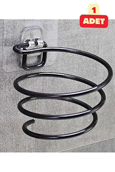 Vekorr 1 Adet Yapışkanlı Saç Kurutma Fön Makinesi Tutma Aparatı Çok Amaçlı Ba...