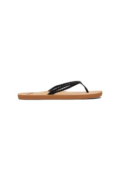 Roxy Women's Slippers Costas J Sandal Black Women's Slippers Arjl100763-Blk
