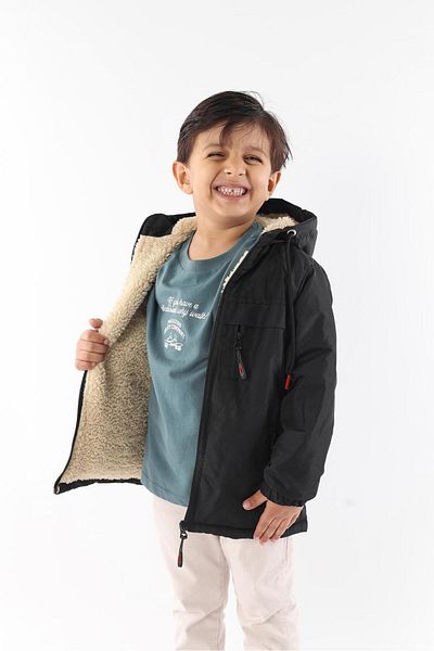 ANTIBIOTIC Children's Waterproof and Windproof Sheepskin Coat & Coat