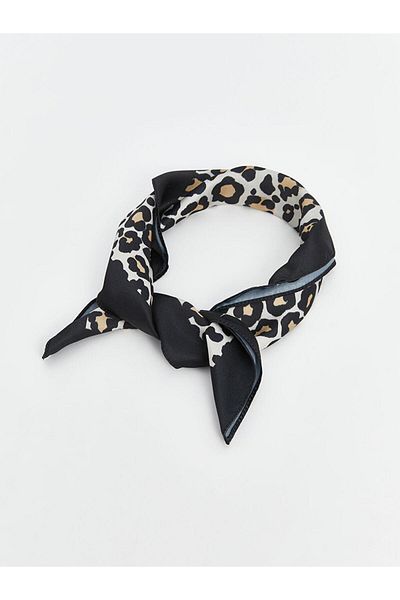 LC Waikiki ΑΞΕΣΟΥΑΡ LCW Γυναικείο κασκόλ με σχέδιο Leopard