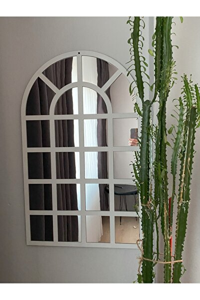 Acsdekor Dekoratif Pencere Model Ayna 40x60 Veya 50x80 Boyalı Hazır Pleksi Aynalı 6 Adet Kuş Hediyeli