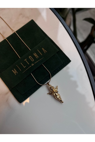 Miltonia Angel Steel Necklace