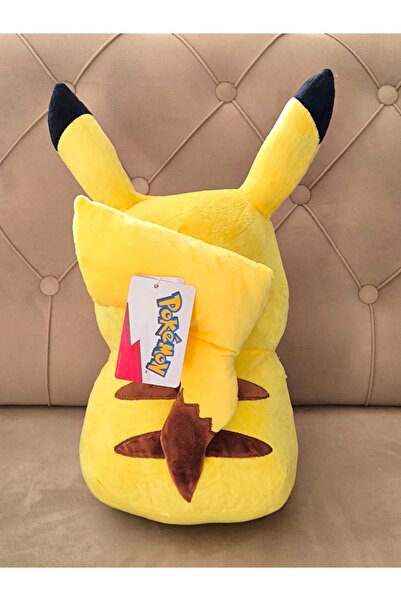 NB market Pokemon Pikachu peluş oyuncak 40cm kalp tutan hediyelik sevgiliye çocuğa Pikachu büyük boy