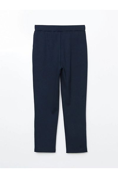 LC Waikiki Γυναικεία φούτερ LCWAIKIKI Classic Navy Blue με ελαστική μέση