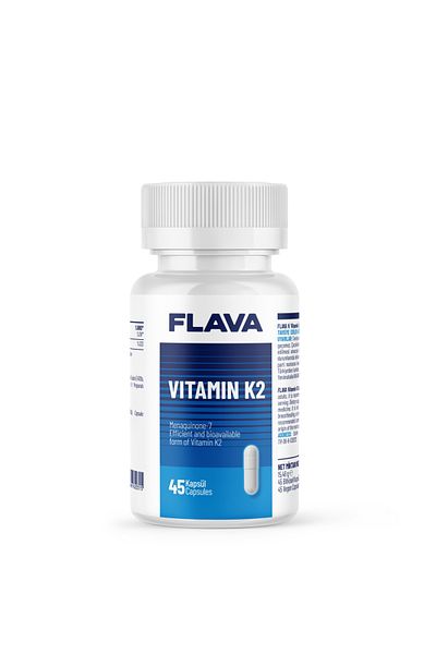 FLAVA Vitamin K2 - 90 Capsules
