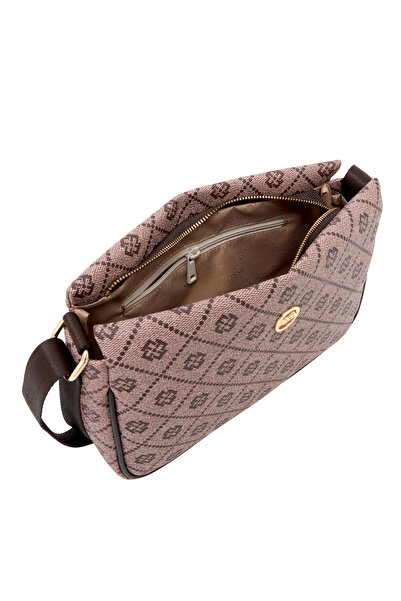 Fossil Geantă de umăr și crossbody pentru femei Tram Powder 05FO25Y5033