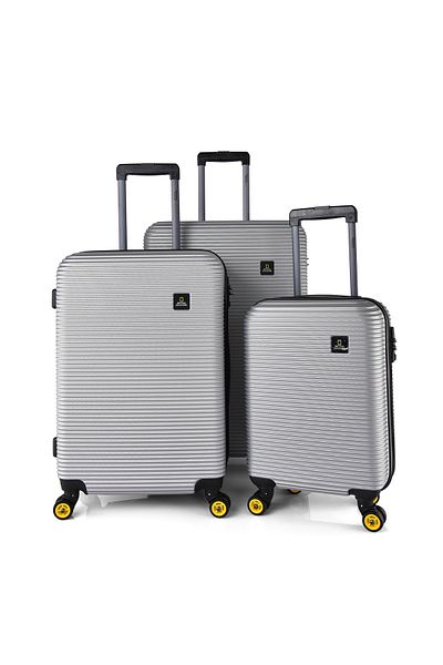 NATIONAL GEOGRAPHIC Abroad Travel Bag 3Pcs Luggage Set ABS Hard Trolley N078HB-3P