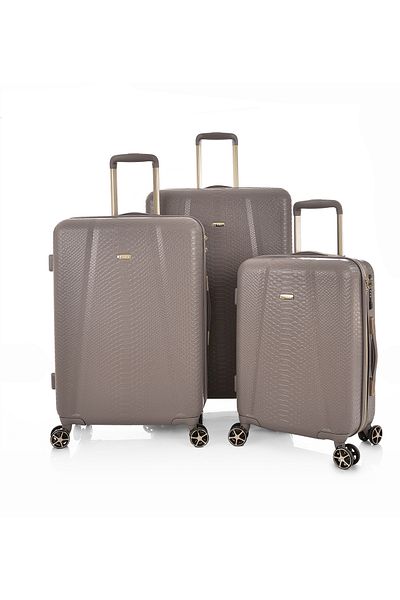 Track حقيبة سفر مكونة من 3 قطع من أمتعة ABS الصلبة بعجلات 2412S-3P