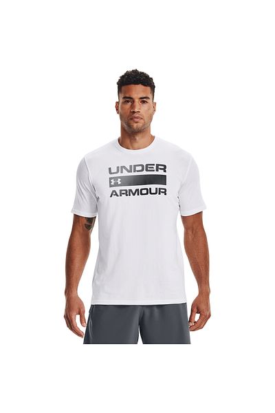 Under Armour Κοντό μανίκι Wordmark Team ανδρών 1329582-100