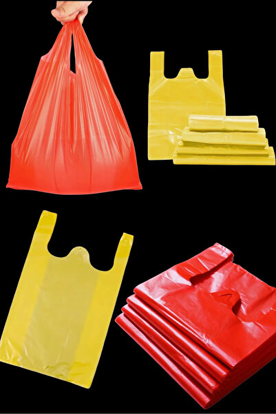 Özkan Ambalaj Temizlik Renkli Orta Boy Market Manav Alışveriş Pazar Poşeti 1 Kg ( Renkler Değişiklik Gösterebilir )