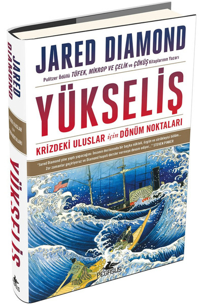 Pegasus Yayınları Yükseliş & Krizdeki Uluslar İçin Dönüm Noktaları (Ciltli) - Jared Diamond