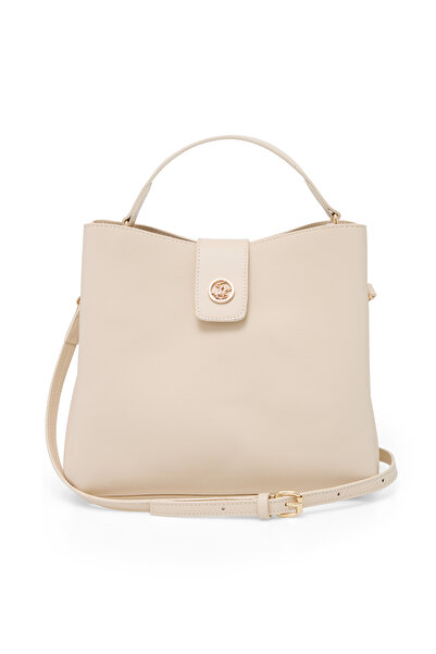Beverly Hills Polo Club Beige Women's Shoulder Bag 05Bhpc8051