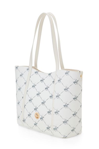 Beverly Hills Polo Club White Women's Shoulder Bag 05Bhpc8050